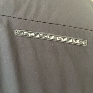 Porsche Design Jacket in black color.